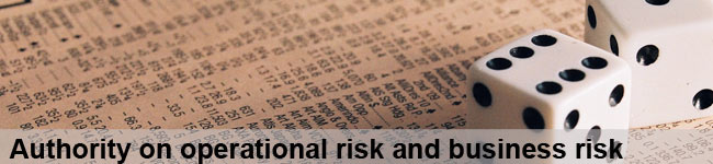 authority on operational risk and business risk